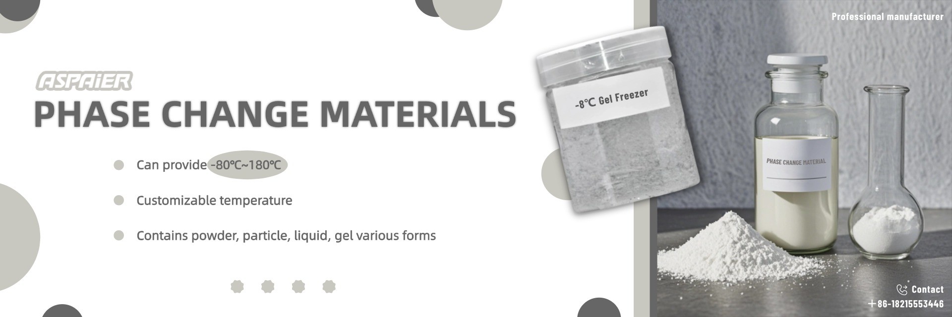 qualidade PCM dedicado de cadeia de frio fábrica